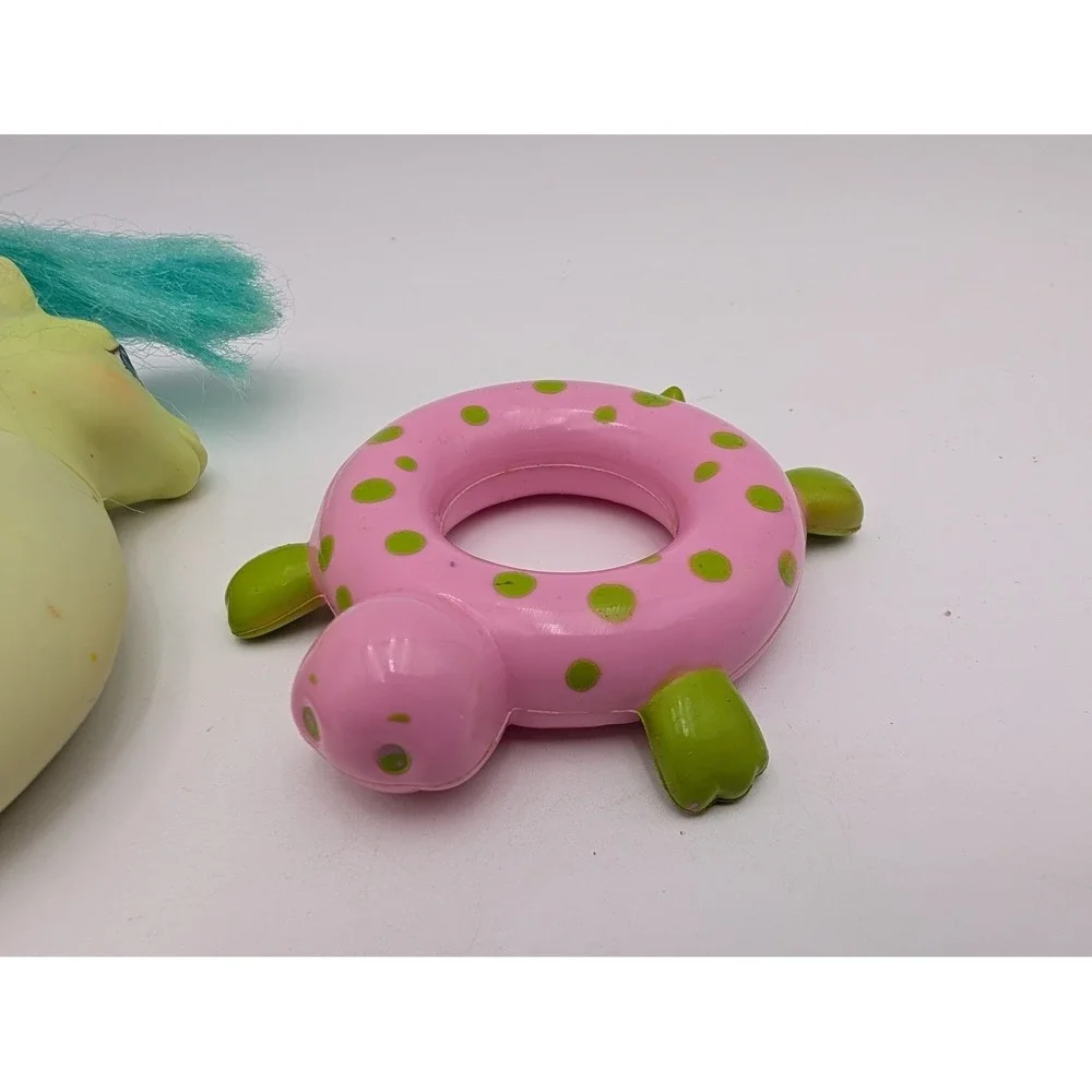 Hasbro My Little‎ Pony Seahorse Shimmer Green 4 Inch 1984 Float Lot